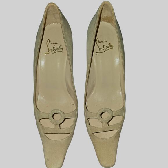 Christian Louboutin Suede Heel